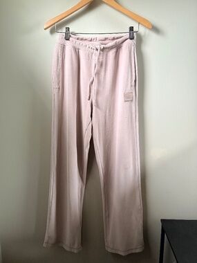Alo Yoga Velour High Waist Wide Leg Pants S